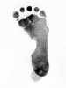 My footprints!  Created Nov. 16, 2001.